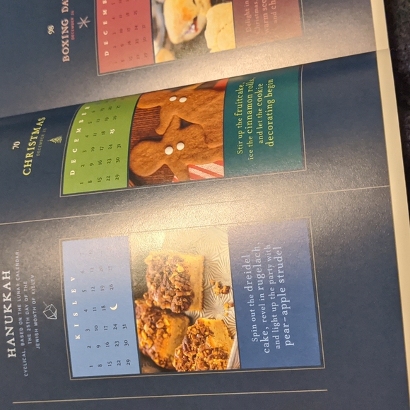 Holiday Baking illustrated recipe book by Sara Perry Hannukah Christmas - Picture 4 of 15